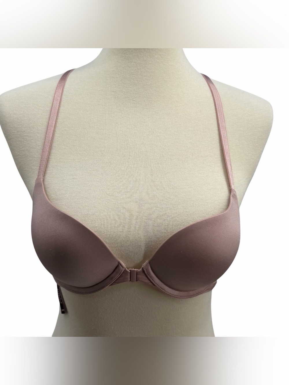 Victoria's Secret Front-Close Smooth Molded Bra - Dusty Rose